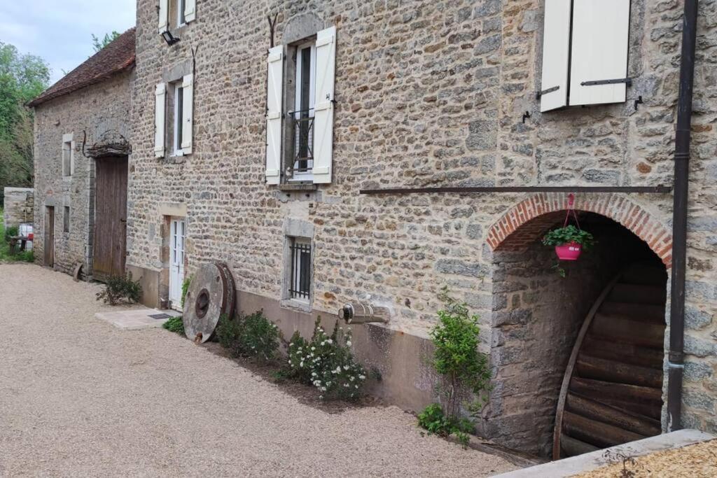 Gite Dans Ancien Moulin Sainte-Helene (Saone-et-Loire) Exterior foto